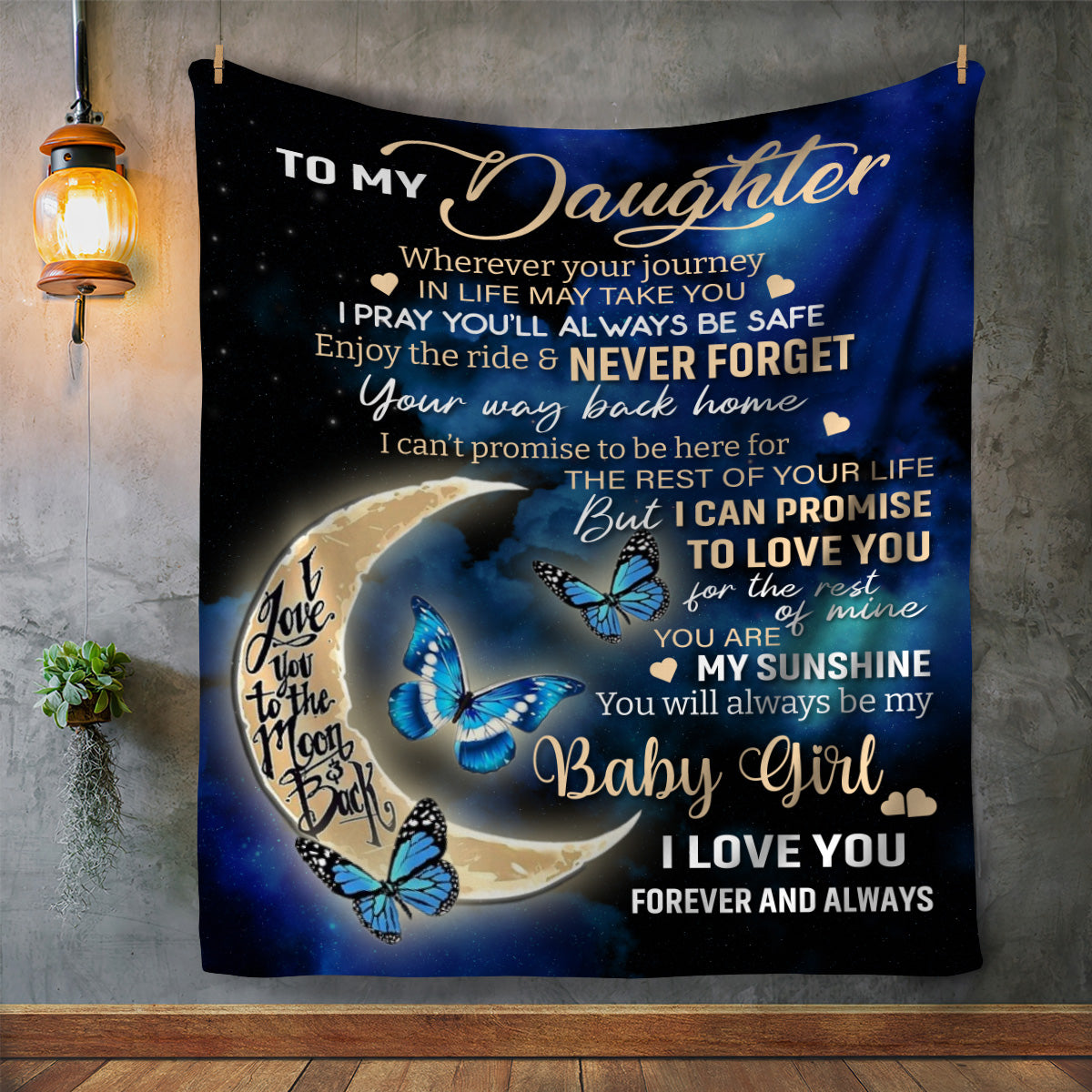 To My Daughter Baby Girl