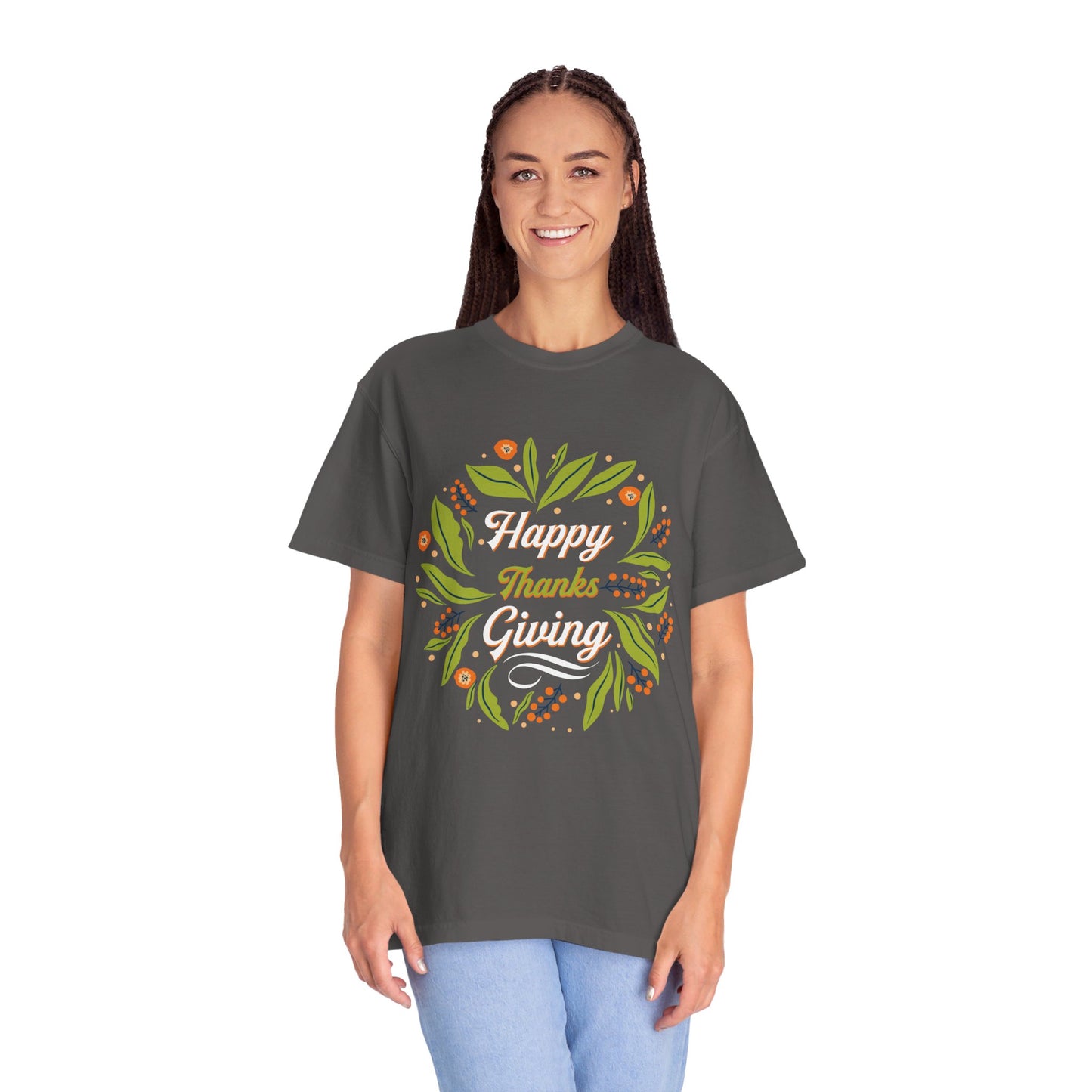 Happy Thanksgiving | Unisex Garment-Dyed T-shirt