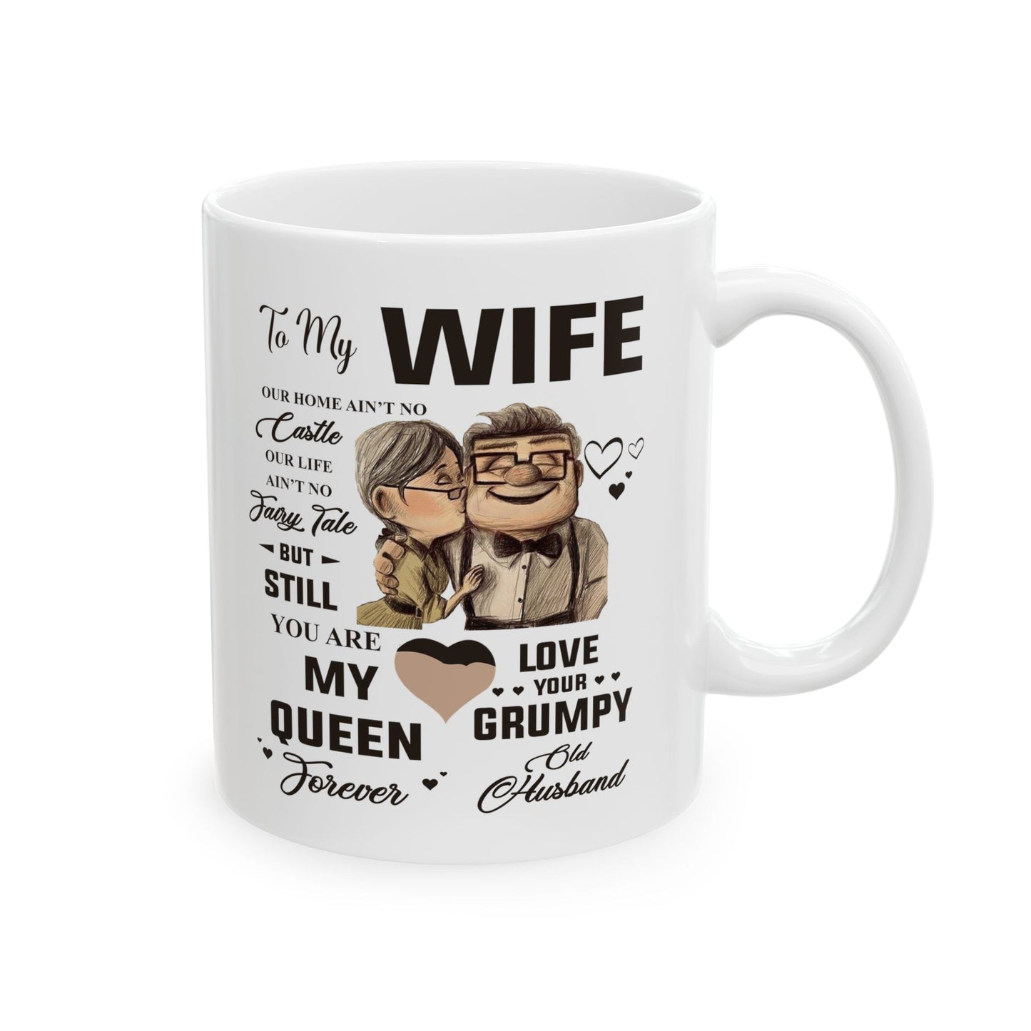 To My Wife | Ceramic Mug, (11oz, 15oz)