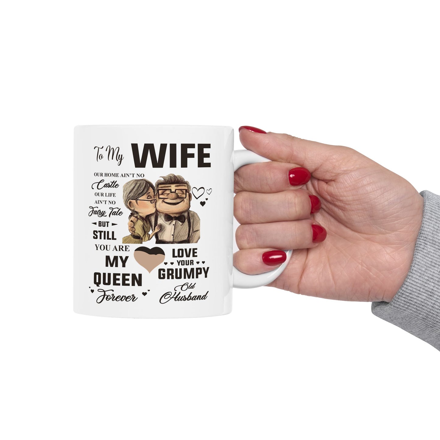 To My Wife | Ceramic Mug, (11oz, 15oz)