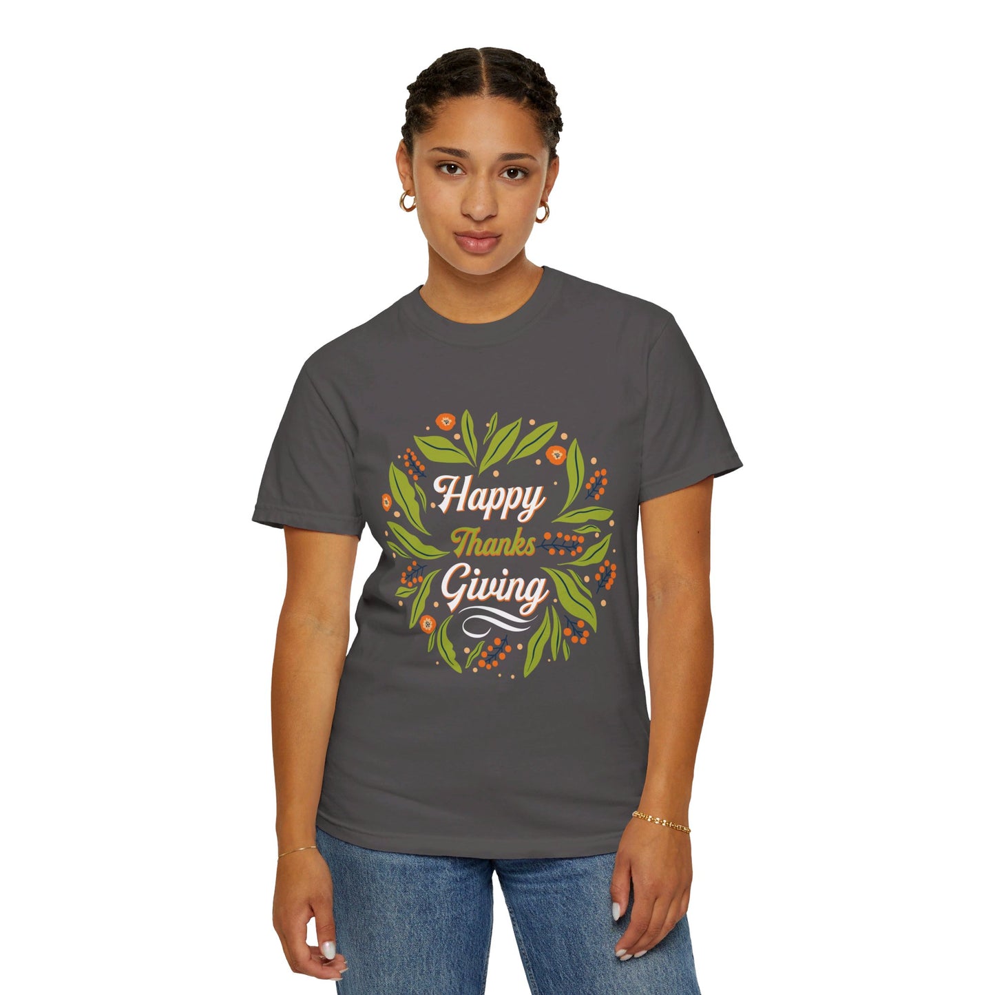 Happy Thanksgiving | Unisex Garment-Dyed T-shirt