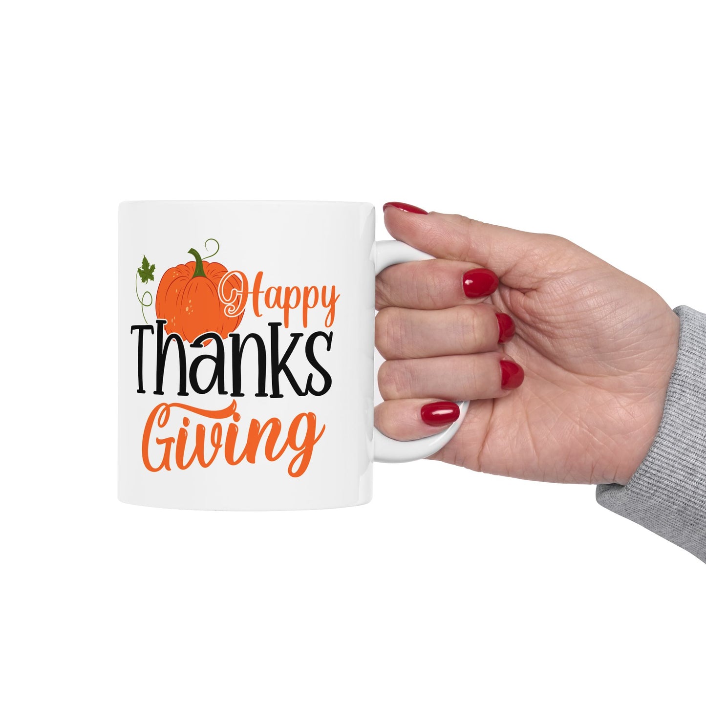 Happy Thanksgiving | Ceramic Mug, (11oz, 15oz)