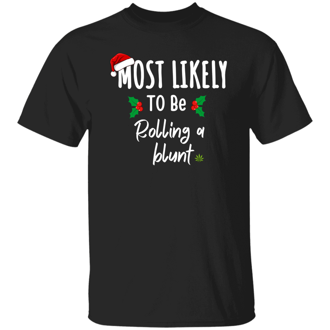 Most Likely To Family Matching Christmas Tees