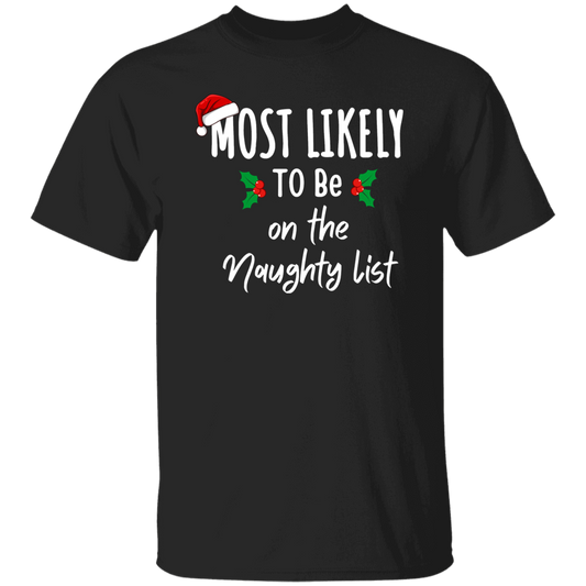 Most Likely To Family Matching Christmas Tees