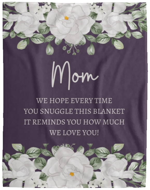 MOM BLANKET CHRISTMAS, BIRTHDAY, MOTHER'S DAY GIFT