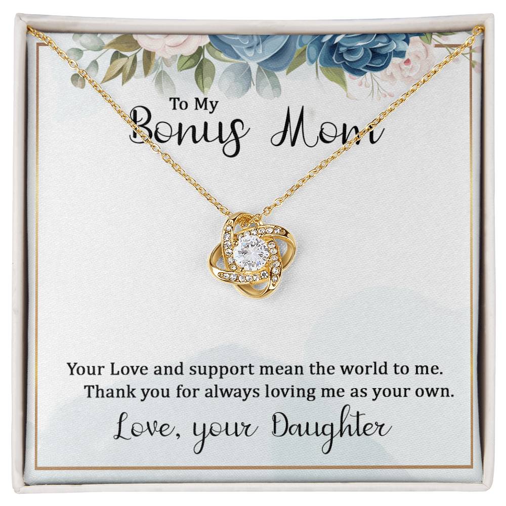 Bonus Mom LoveKnot Necklace