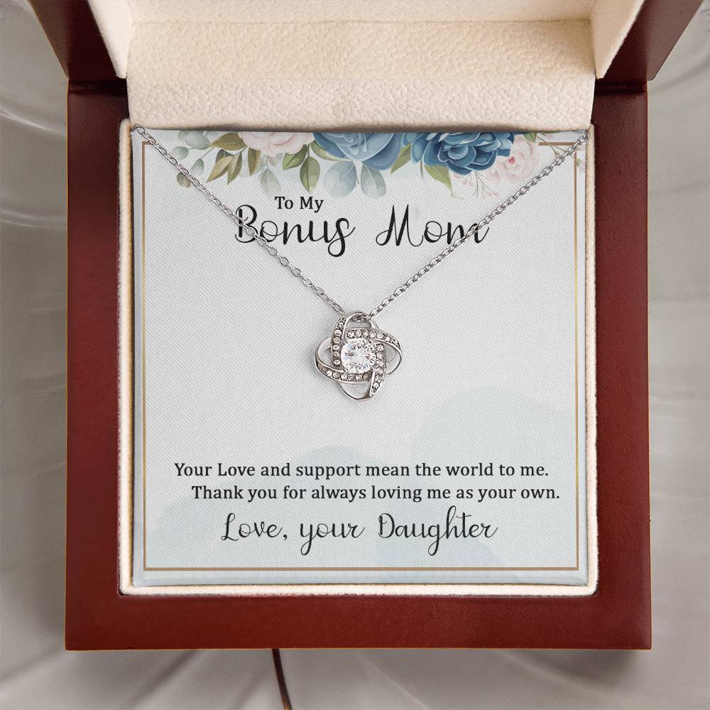 Bonus Mom LoveKnot Necklace